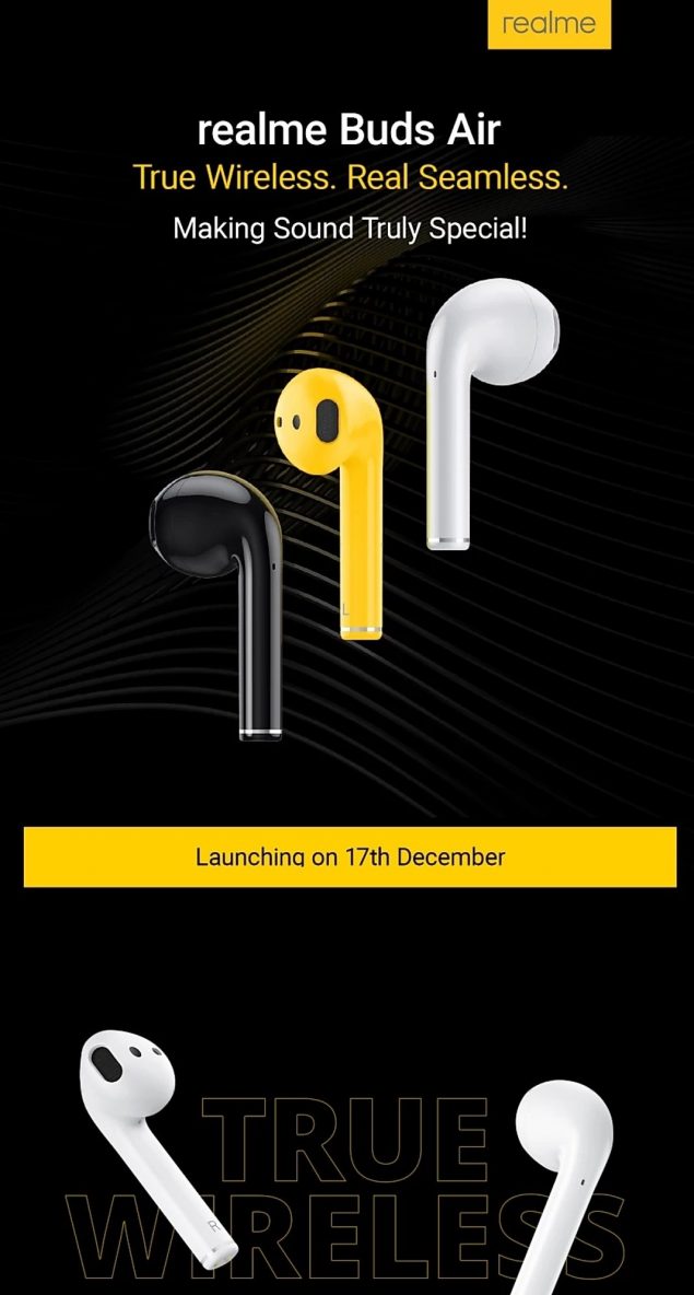 realme buds air leak