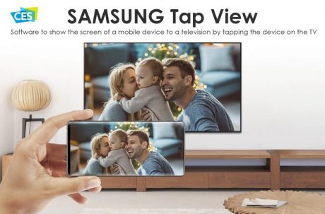 samsung tap view mirroring tv marchio registrato