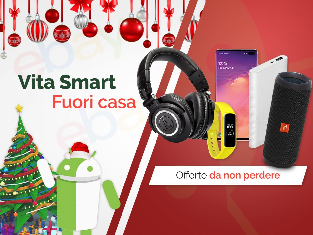 Regali per chi passa molto tempo fuori casa? Ecco smartphone, indossabili e power bank in offerta