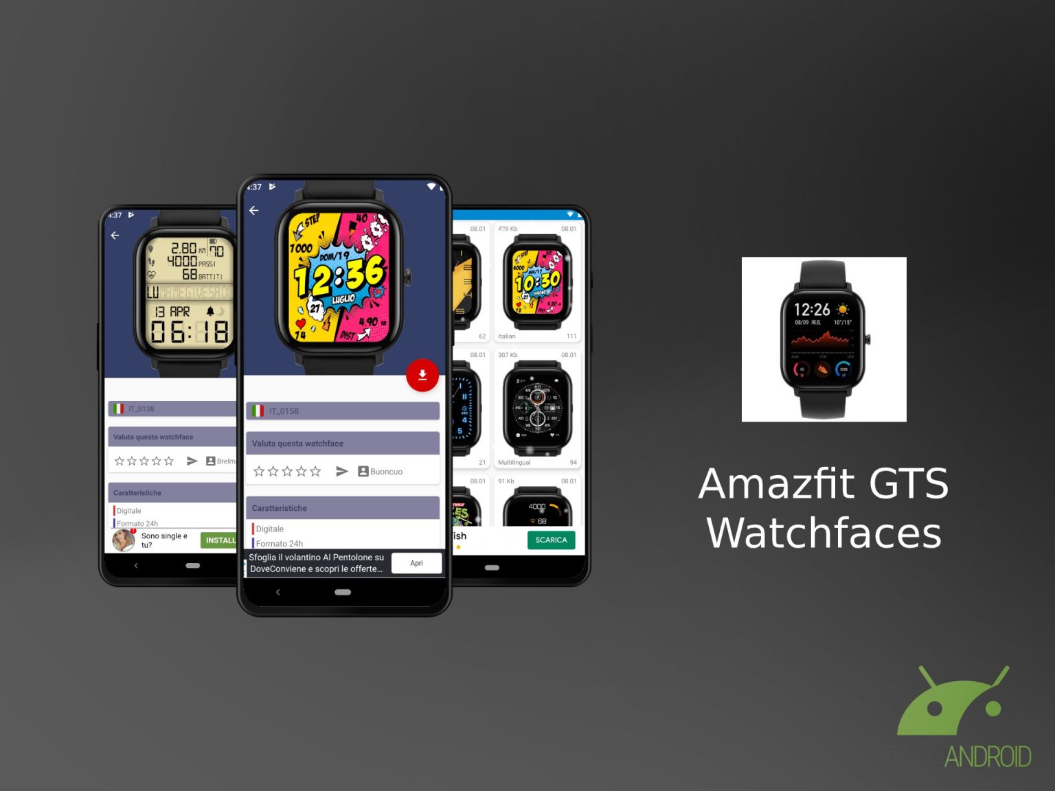 google maps amazfit gts