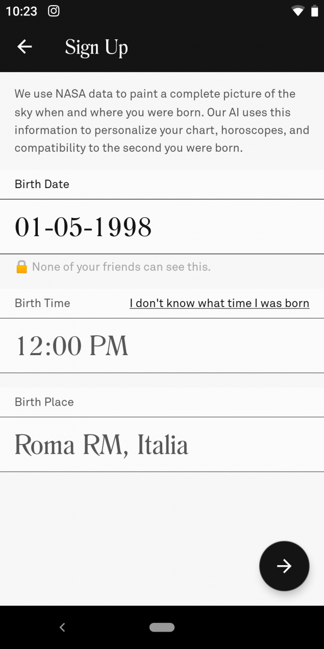 Co star astrology google play