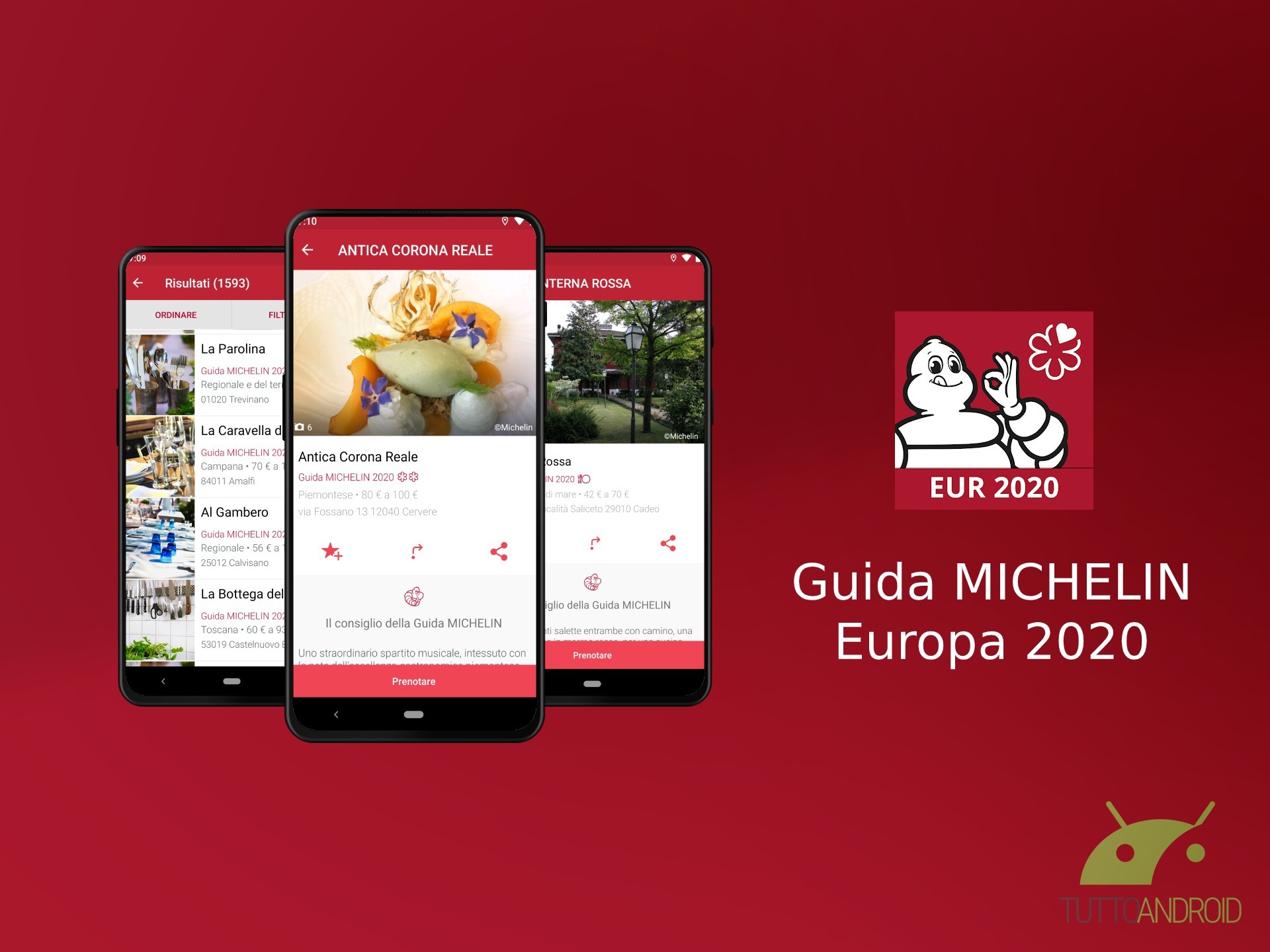 Guida MICHELIN Europa 2020