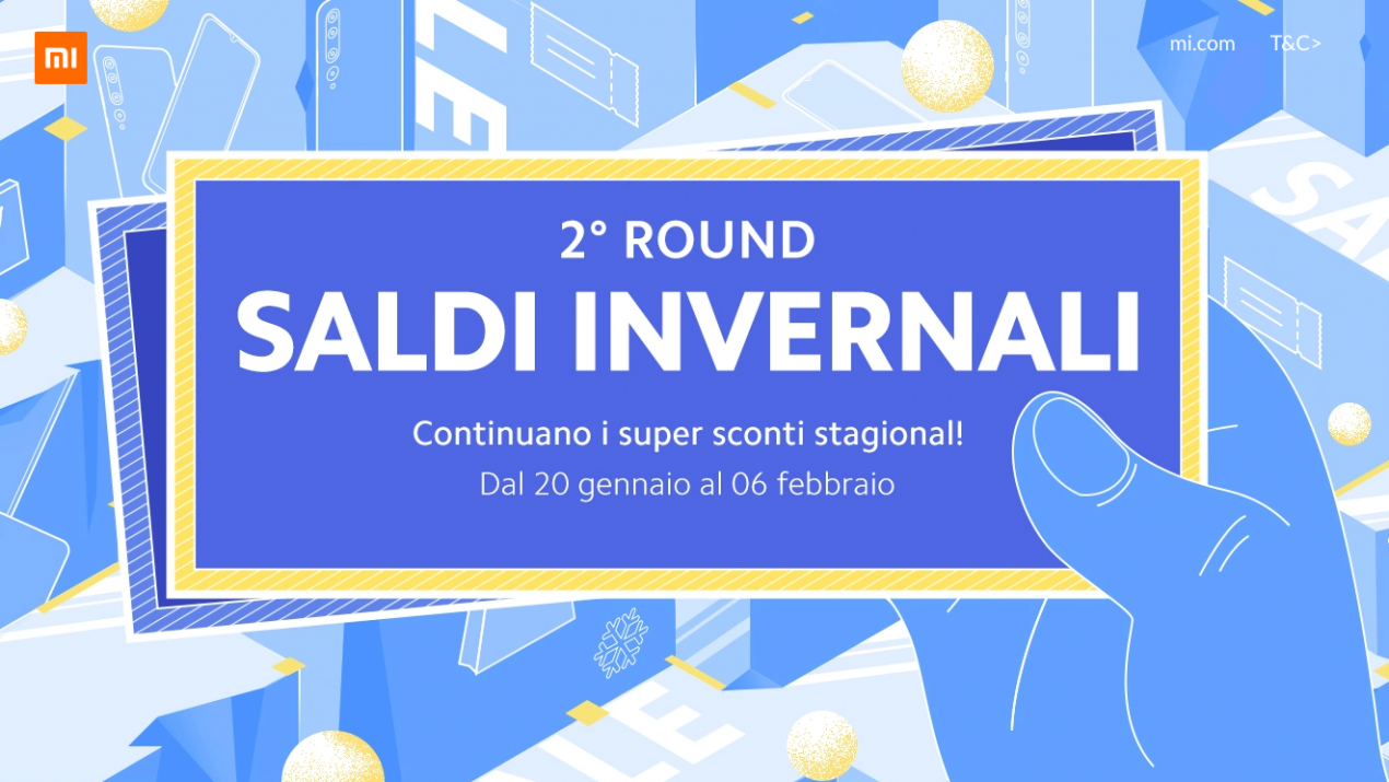 Il Mi Store lancia il secondo round dei saldi invernali con ottimi sconti su tanti prodotti