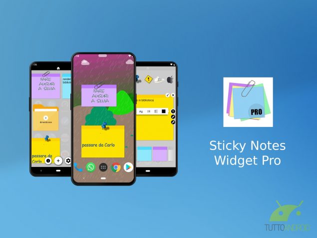 app per post-it