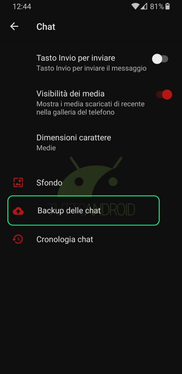 Dove Si Salvano I Backup Di Whatsapp