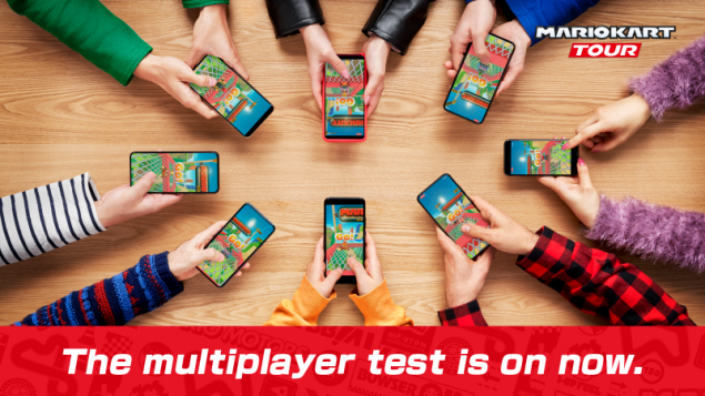 nintendo mario kart tour multiplayer seconda beta