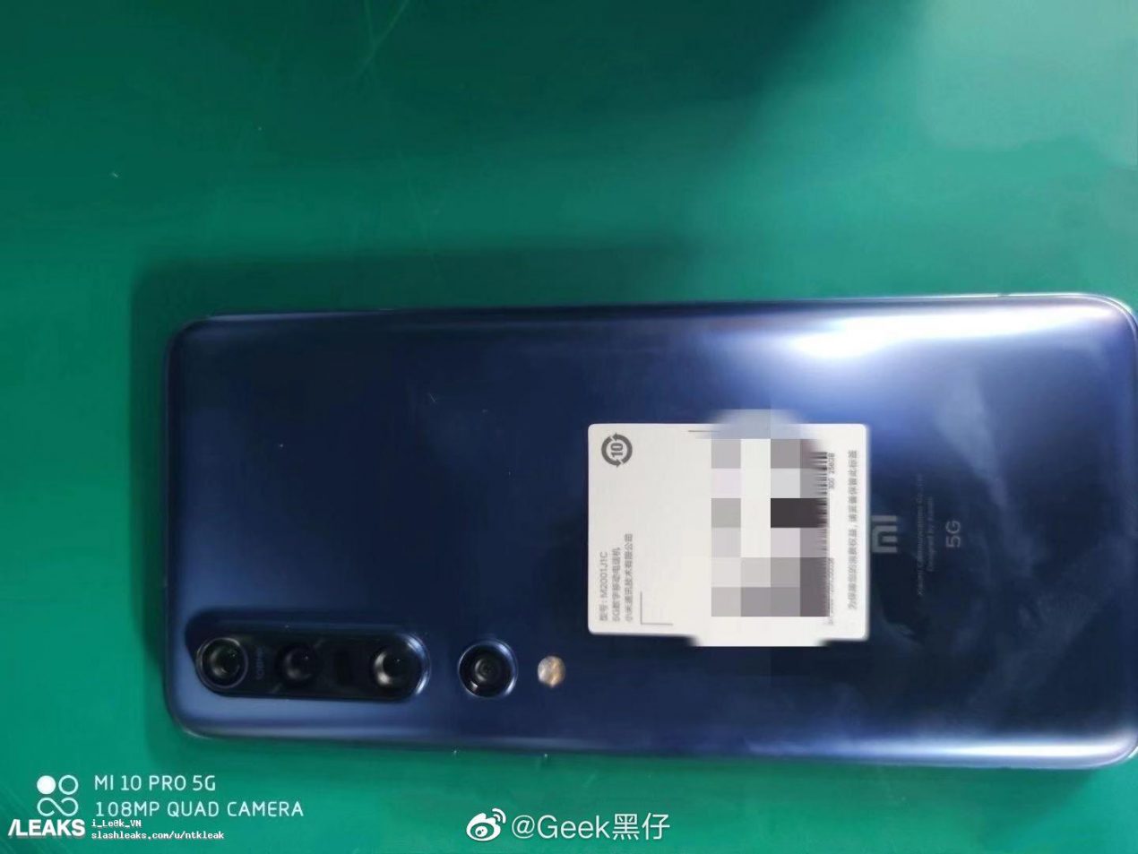 Foto reali, specifiche e prezzo di Xiaomi Mi 10: ecco le info del nuovo leak