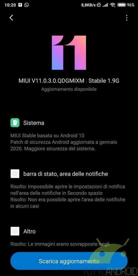 mi mix 2s android 10 miui 11