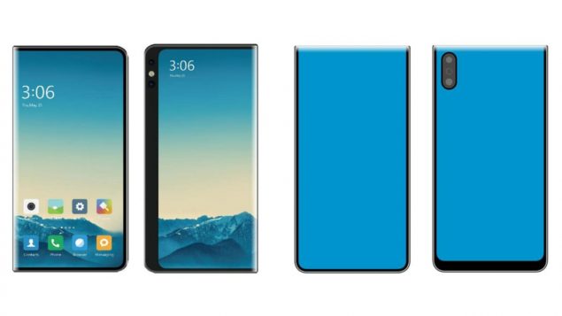 xiaomi smartphone pieghevole brevetto design