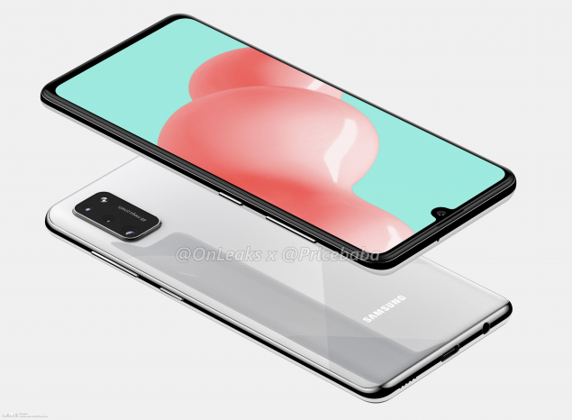 Samsung Galaxy A41 render