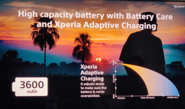 Sony Xperia 10 Mark II batteria