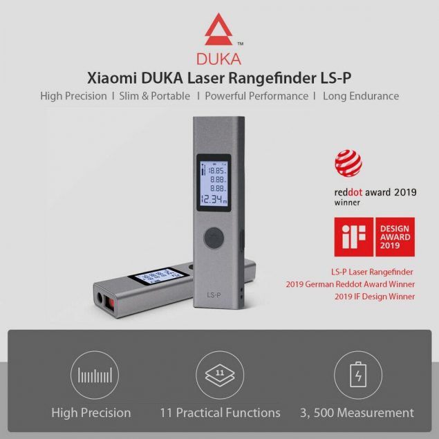 telemetro laser Xiaomi Duka