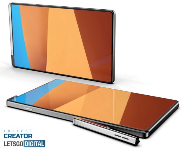 oppo smartphone brevetto stylus