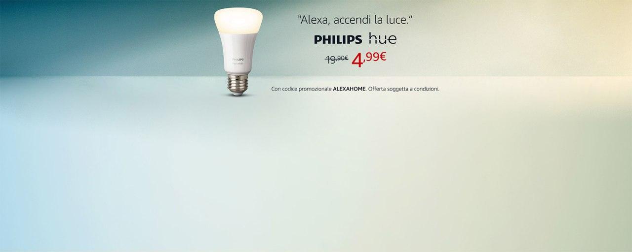 PHILIPS Hue White 4 Lampadine LED Smart, Bluetoo…