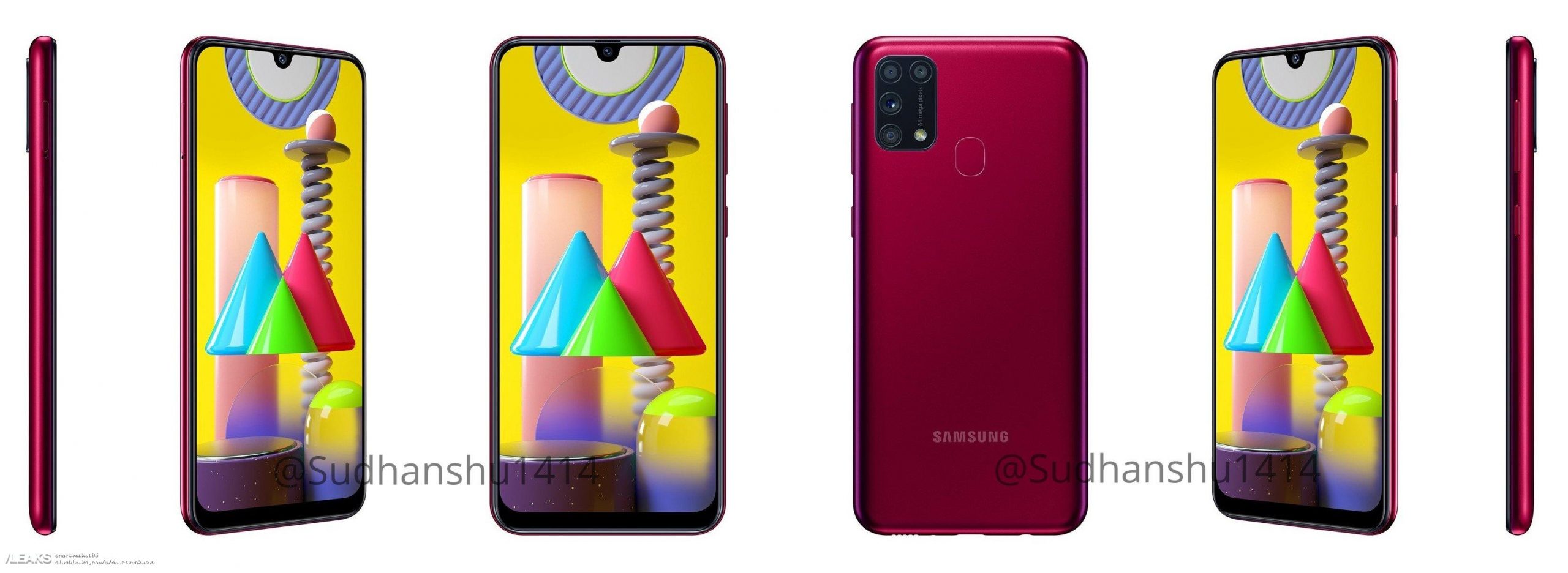 m31 samsung red colour