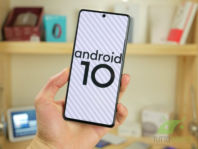 Samsung Galaxy S10 Lite Android 10