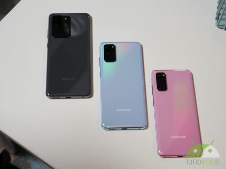 Samsung galaxy s20 s20 plus s20 ultra 