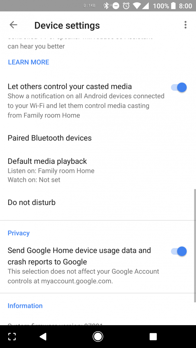Sonos Google Assistant