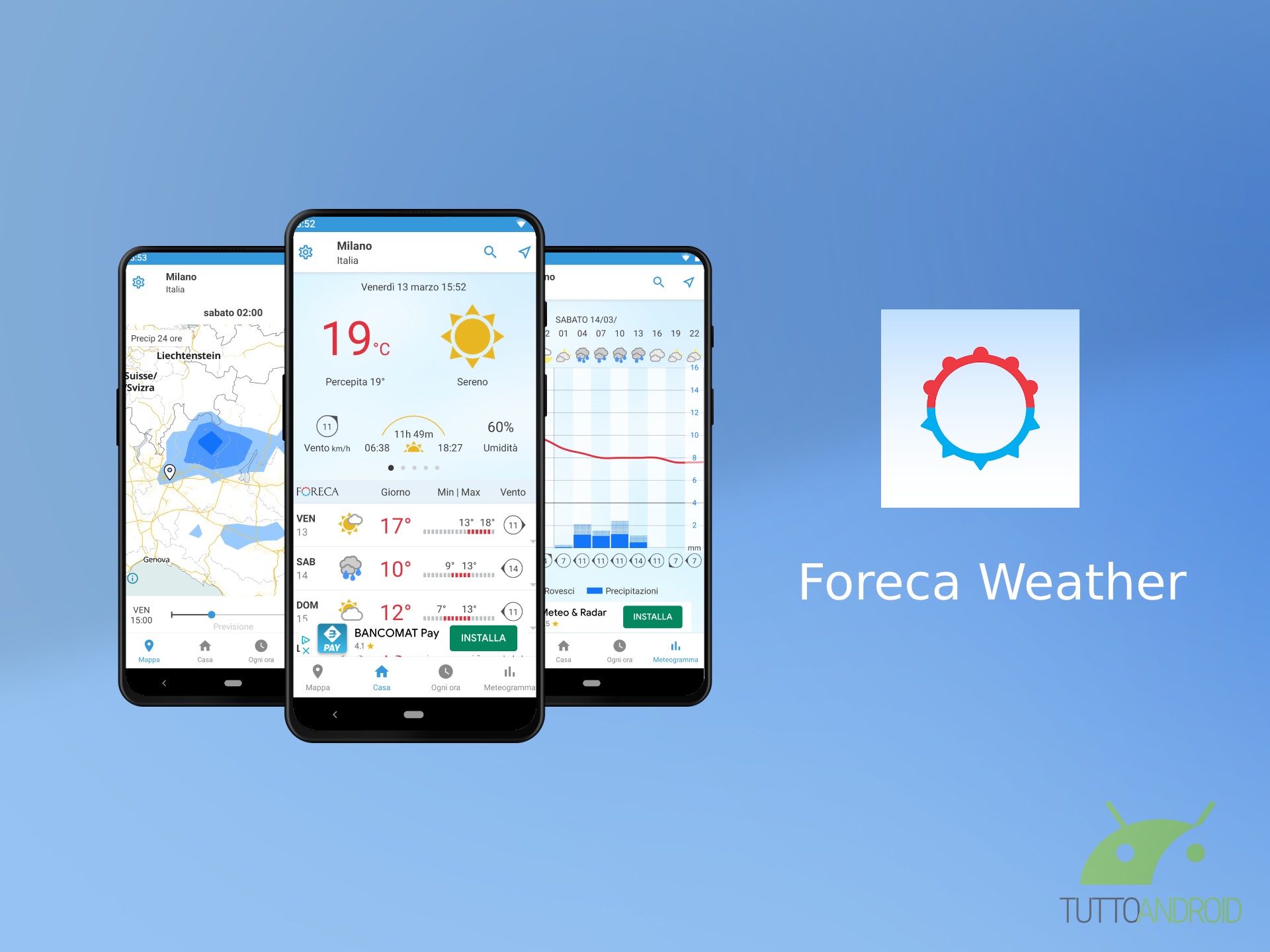 Foreca Weather Fornisce Le Previsioni Del Tempo Con Un Nuovo Look