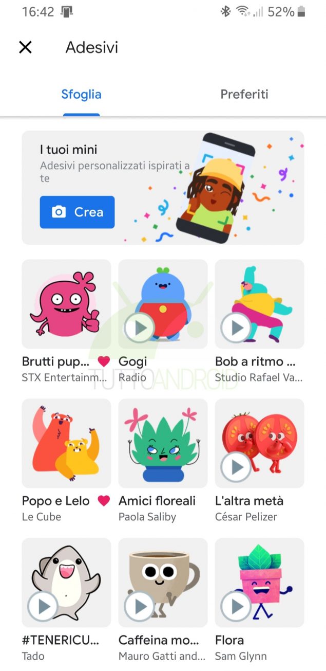 Gboard Tastiera di Google emoji mini