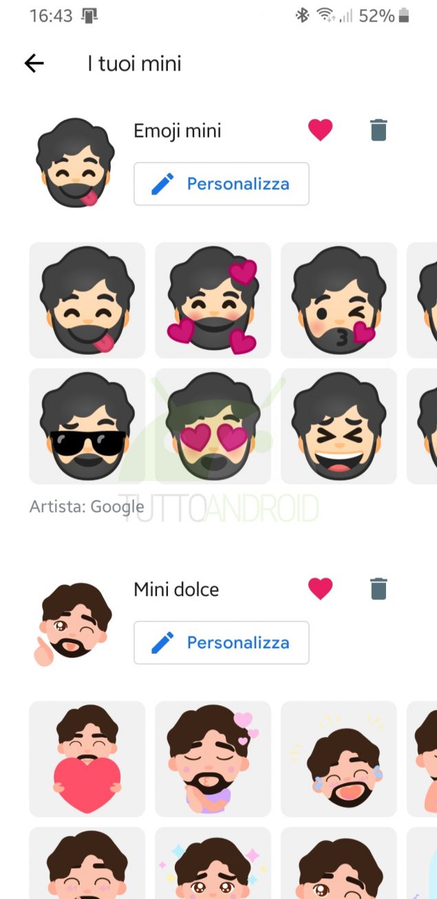 Gboard Tastiera di Google emoji mini