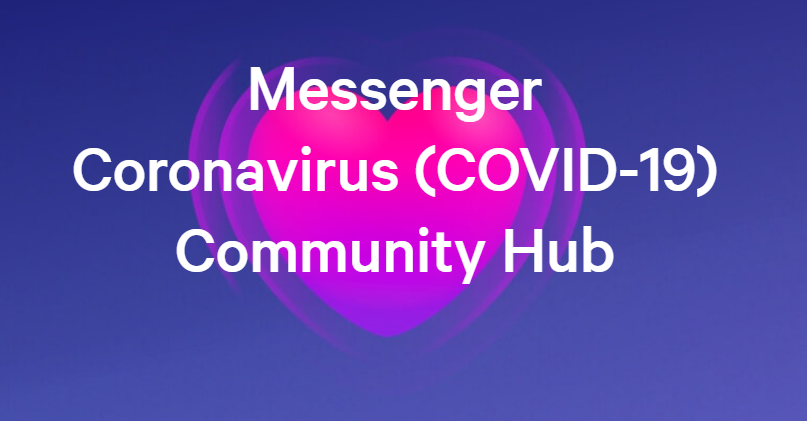 Facebook Messenger Coronavirus Community Hub