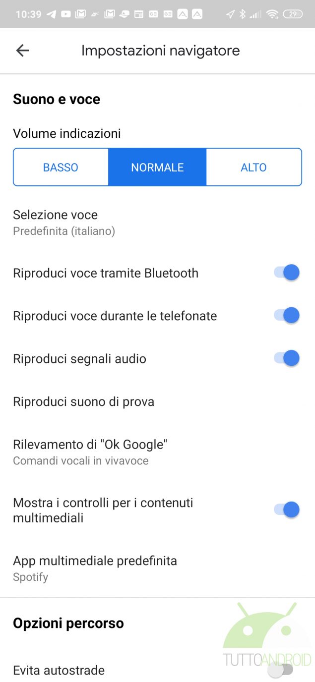 google maps spotify attivare
