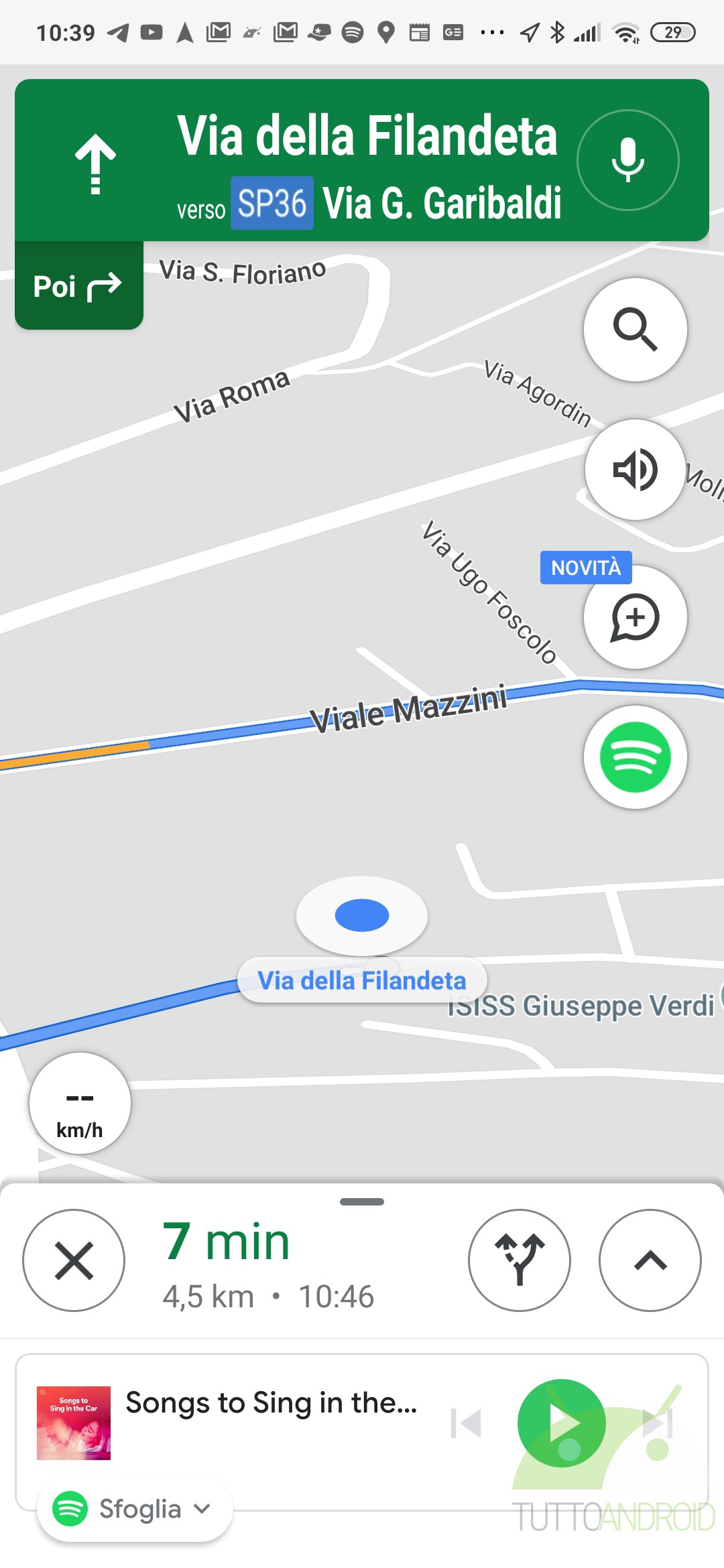 Ecco come attivare Spotify all'interno di Google Maps