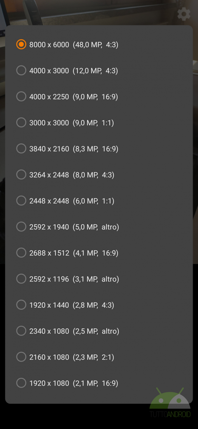 semplice fotocamera