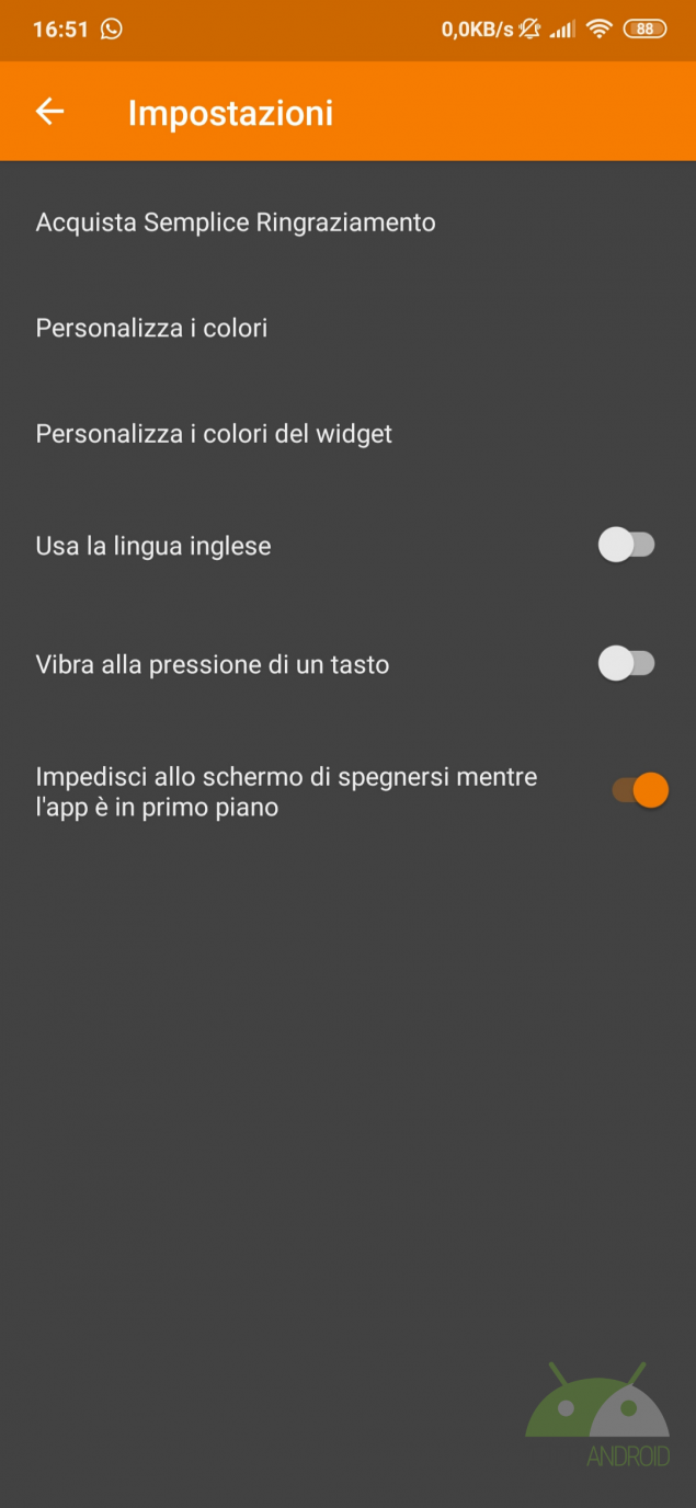 Semplice calcolatrice
