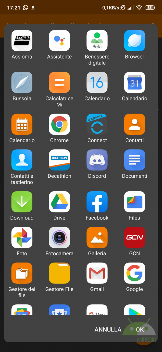 semplice lanciatore di app
