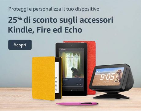 Dispositivi  in offerta: Kindle, Fire Stick e Echo