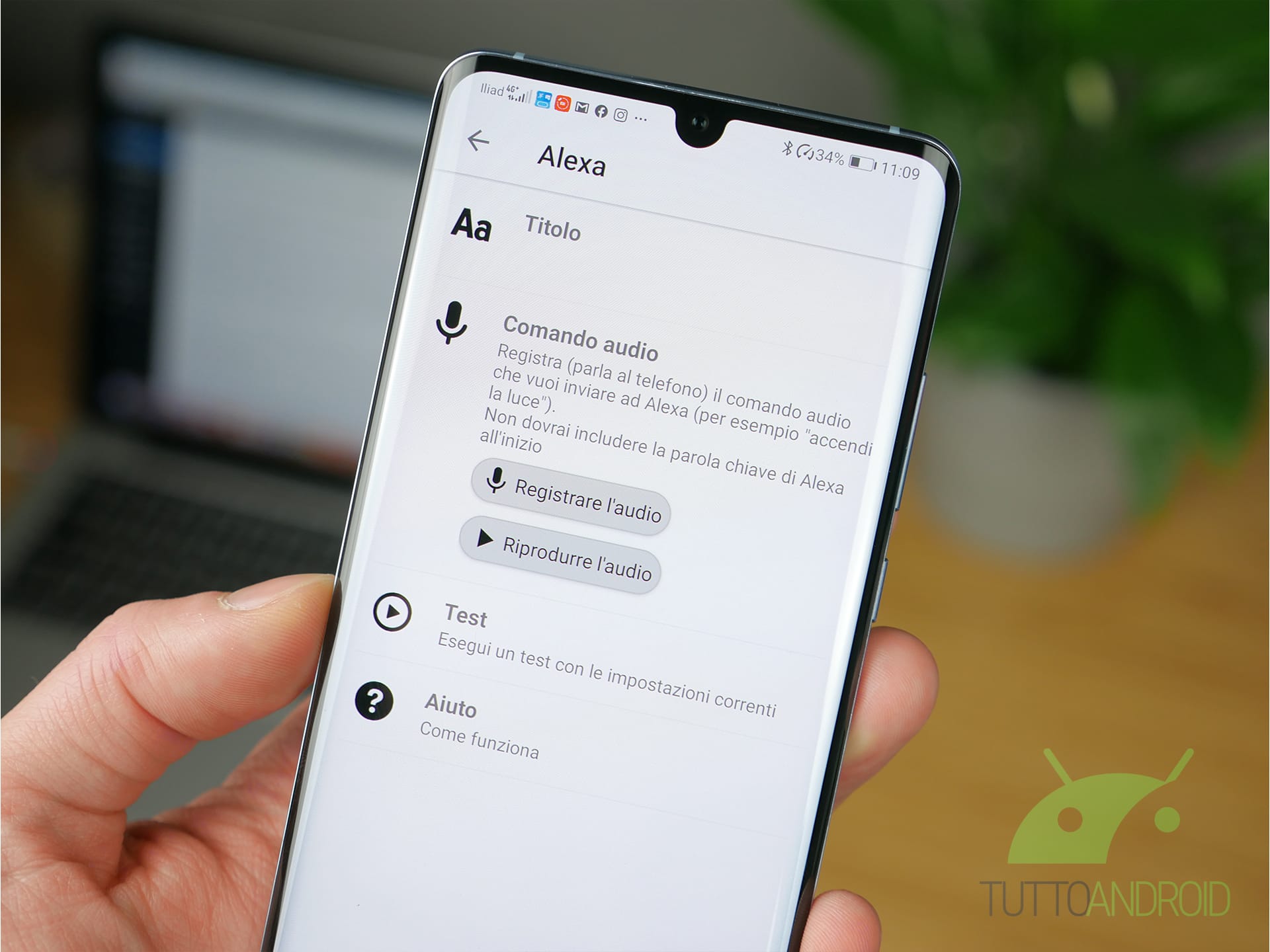 Xiaomi Mi Band 4 personalizzazione Alexa