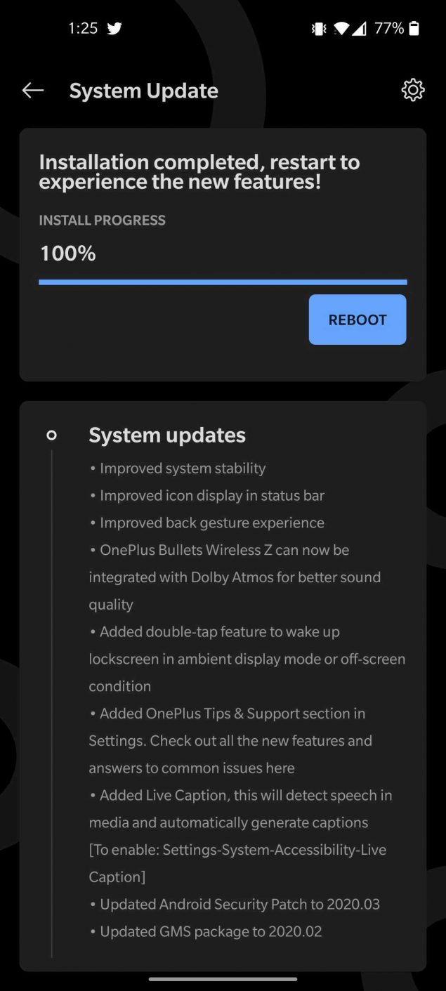 oneplus 8 pro aggiornamento software bimestrale