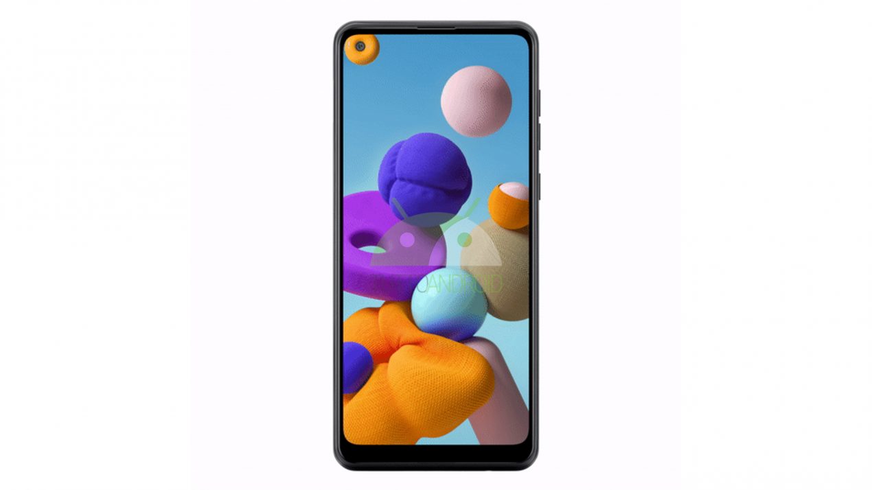 Questa foto a 360° svela il design completo di Samsung Galaxy A21
