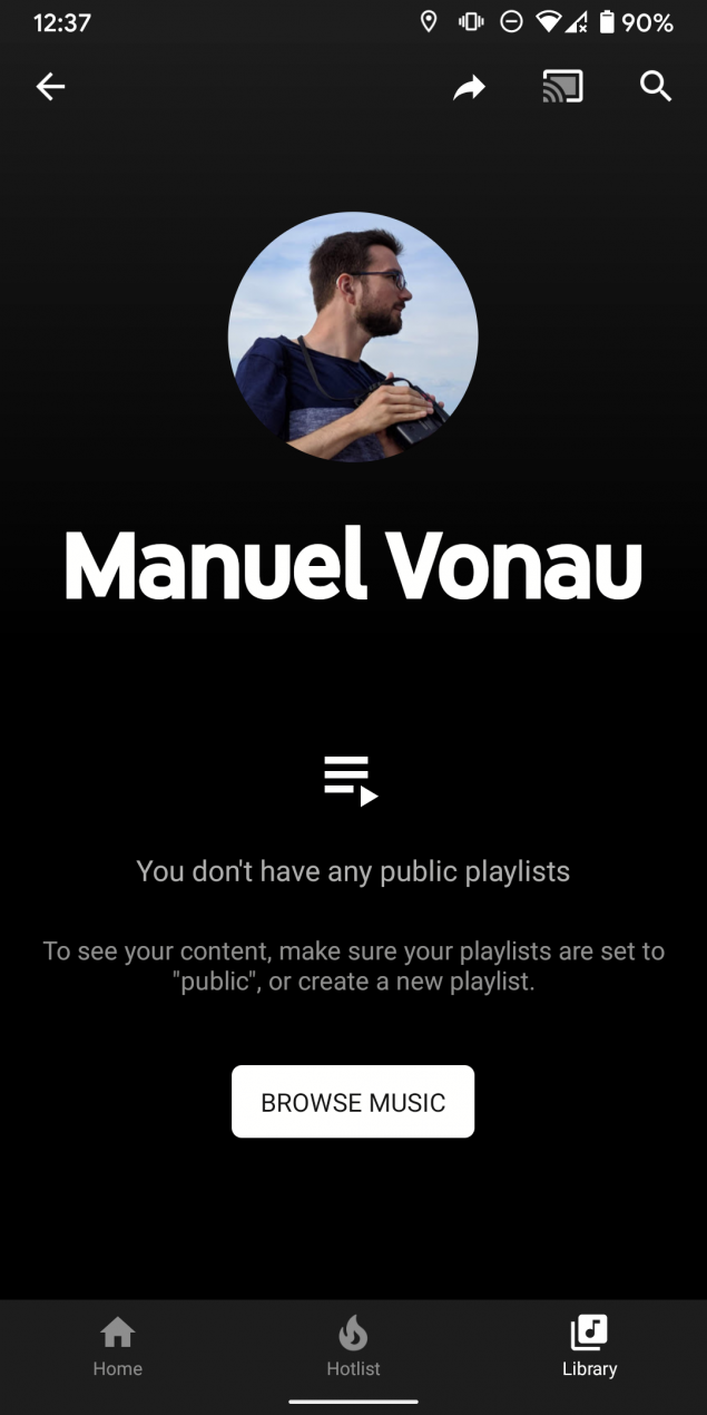 youtube shorts music profilo condivisibile rollout