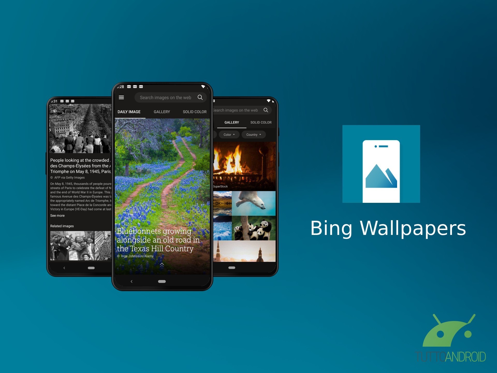 Bing Wallpapers porta gli splendidi sfondi su Android
