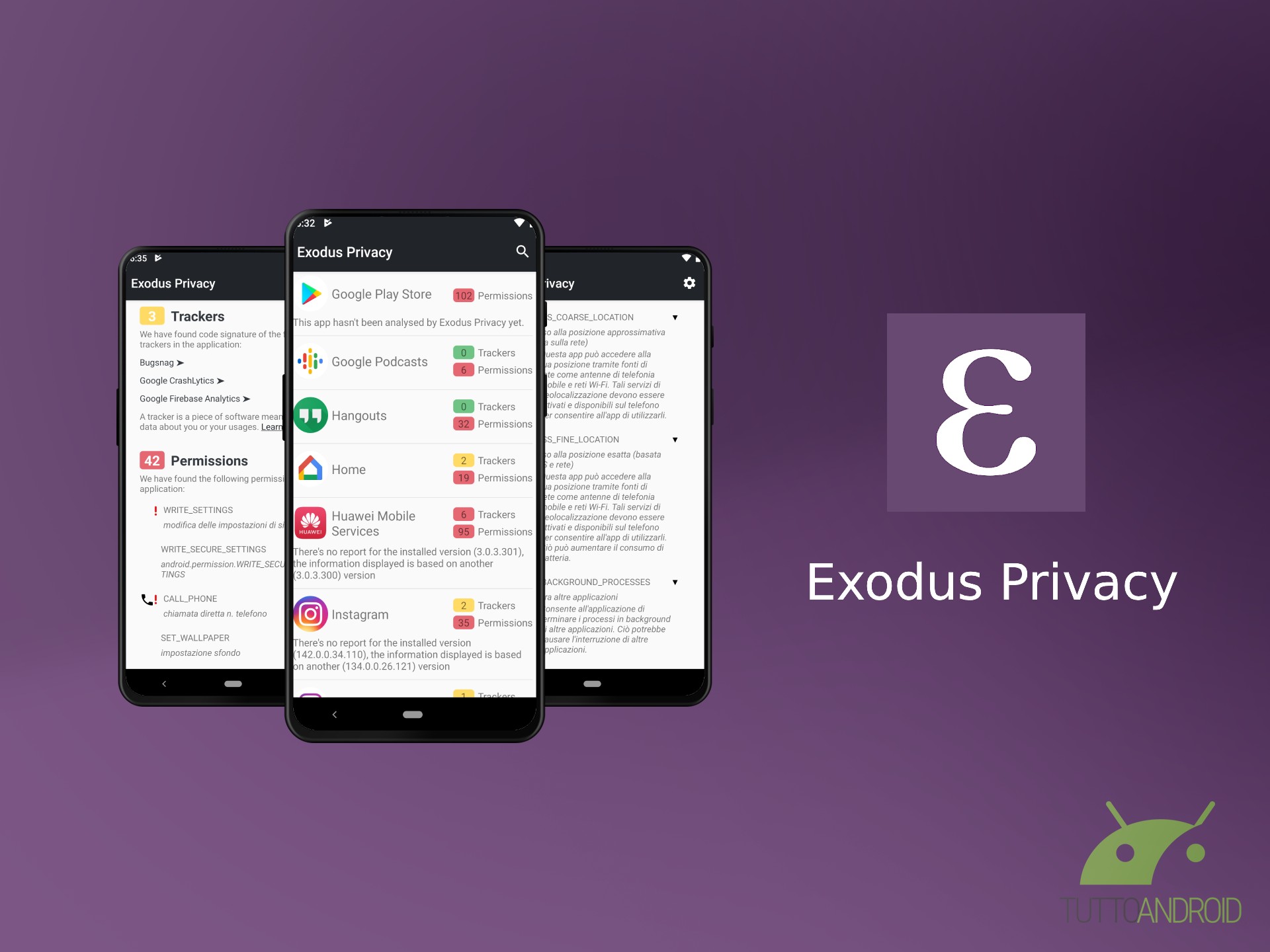 Exodus privacy как пользоваться