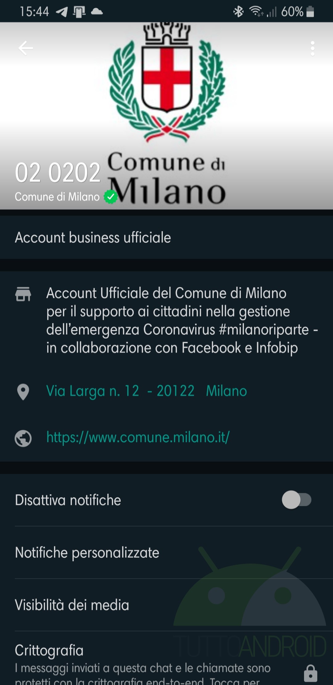 Ora potete chattare con il Comune di Milano su WhatsApp
