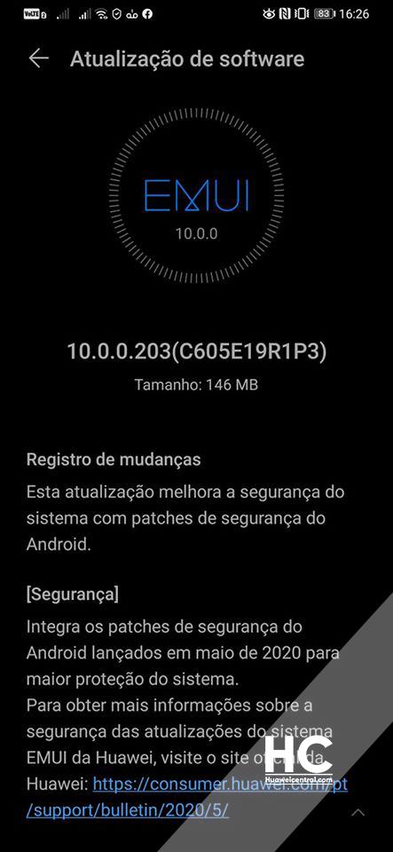 huawei p30 pro patch maggio