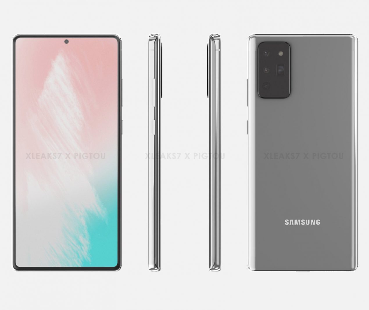 Guardate qua, questi sono i primi render dei Samsung Galaxy Note 20: ecco immagini e video