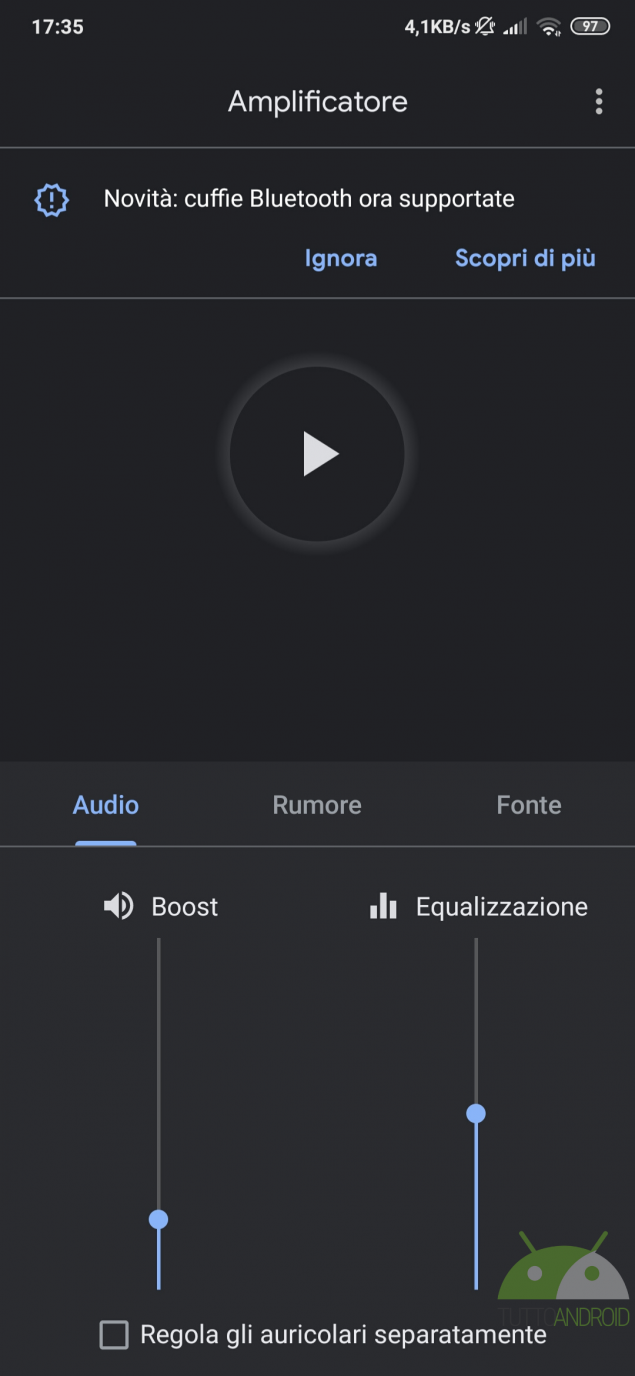 Amplificatore cuffie bluetooth