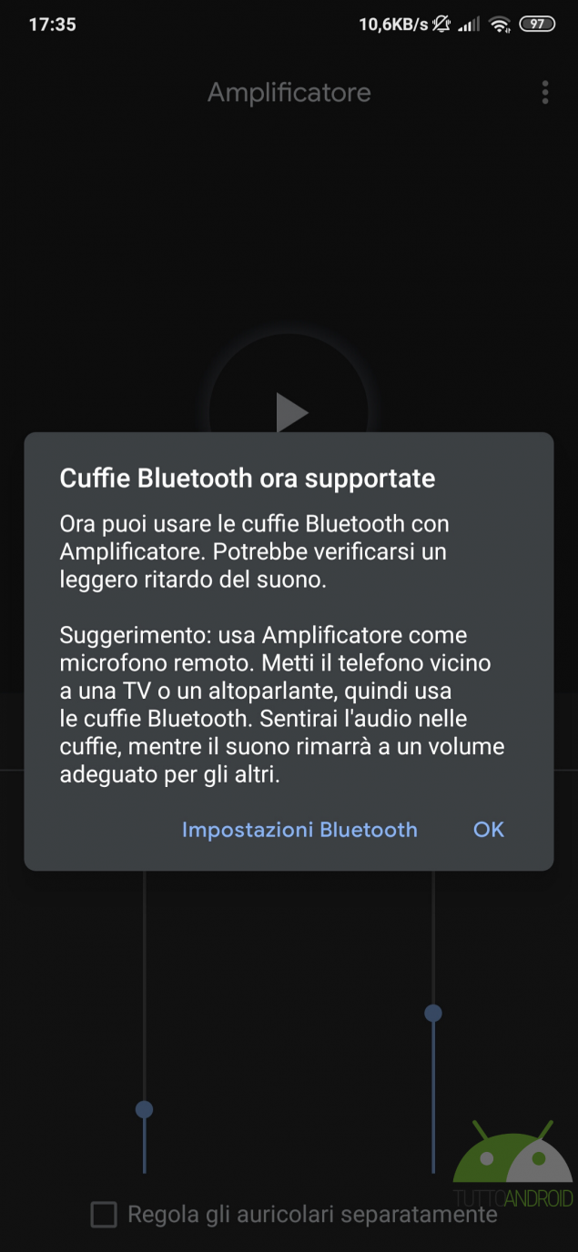 Amplificatore cuffie bluetooth