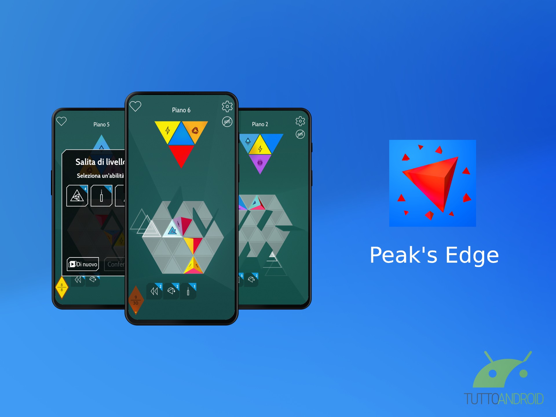 Peak's Edge è un puzzle game dalla rigiocabilità infinita