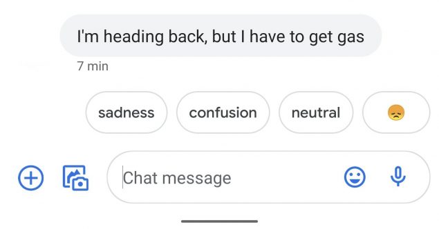 google messaggi bug risposte rapide suggerimenti