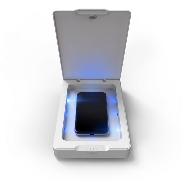 mophie uv invisibleshield sanitizer annuncio