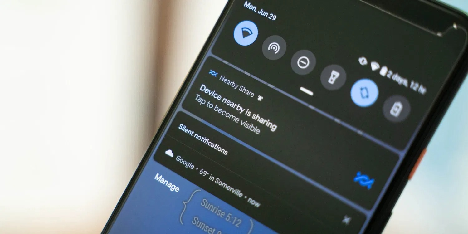 Nearby sharing android 1