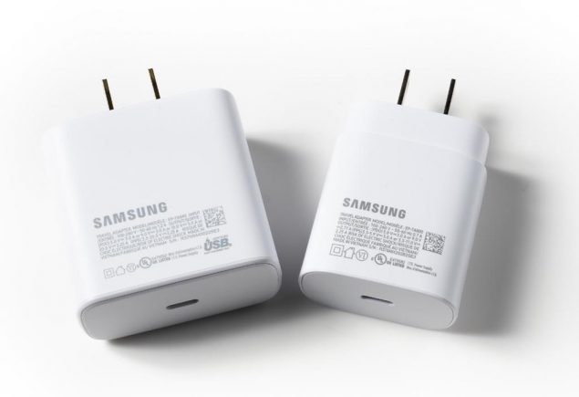 samsung caricabatterie usb type-c efficienza energetica