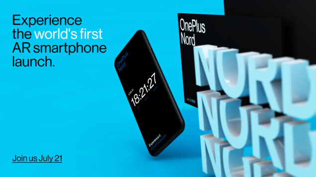 OnePlus Nord lancio in Realtà Aumentata