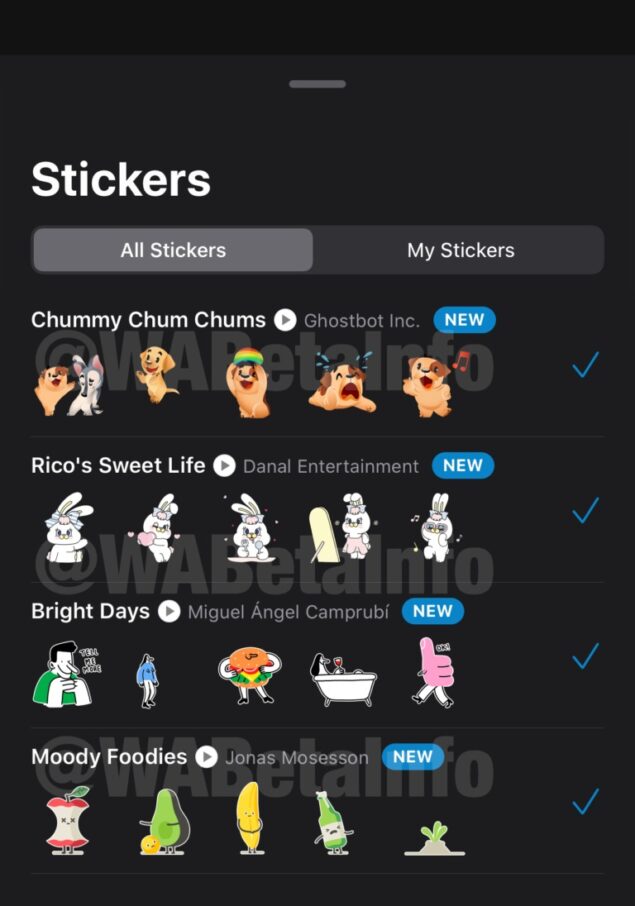 facebook messenger whatsapp integrazione sticker animati novità